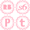 Pink Lacy Social Media Buttons by King-Lulu-Deer