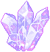 Purple Crystal Cluster by King-Lulu-Deer