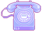 [BLUE] Rotary Phone