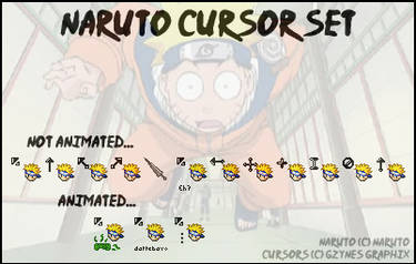 Naruto Cursor Set