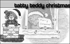 Tatty Teddy Christmas Brushes