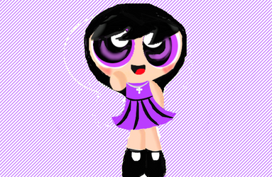 me as a powerpuff by Verovileot