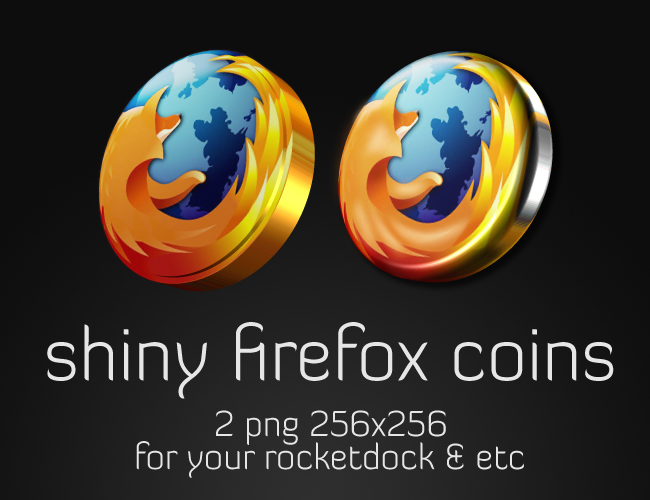 Shiny Firefox Coins