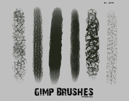 Gimp animated brush pack 1