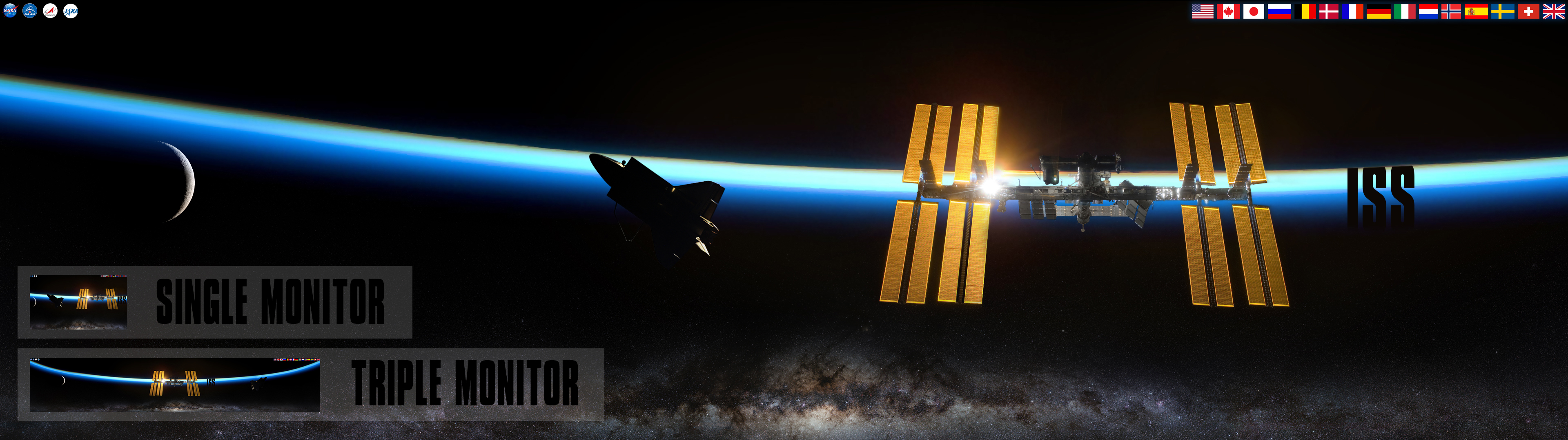 NASA ISS - International Space Station Wallpaper