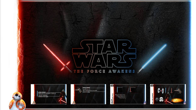 Star Wars The Force Awakens Powerpoint Template