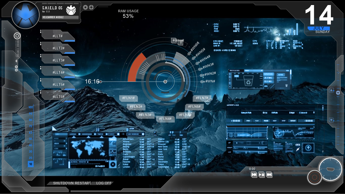 rainmeter uptime skin rainmeter uptime skin