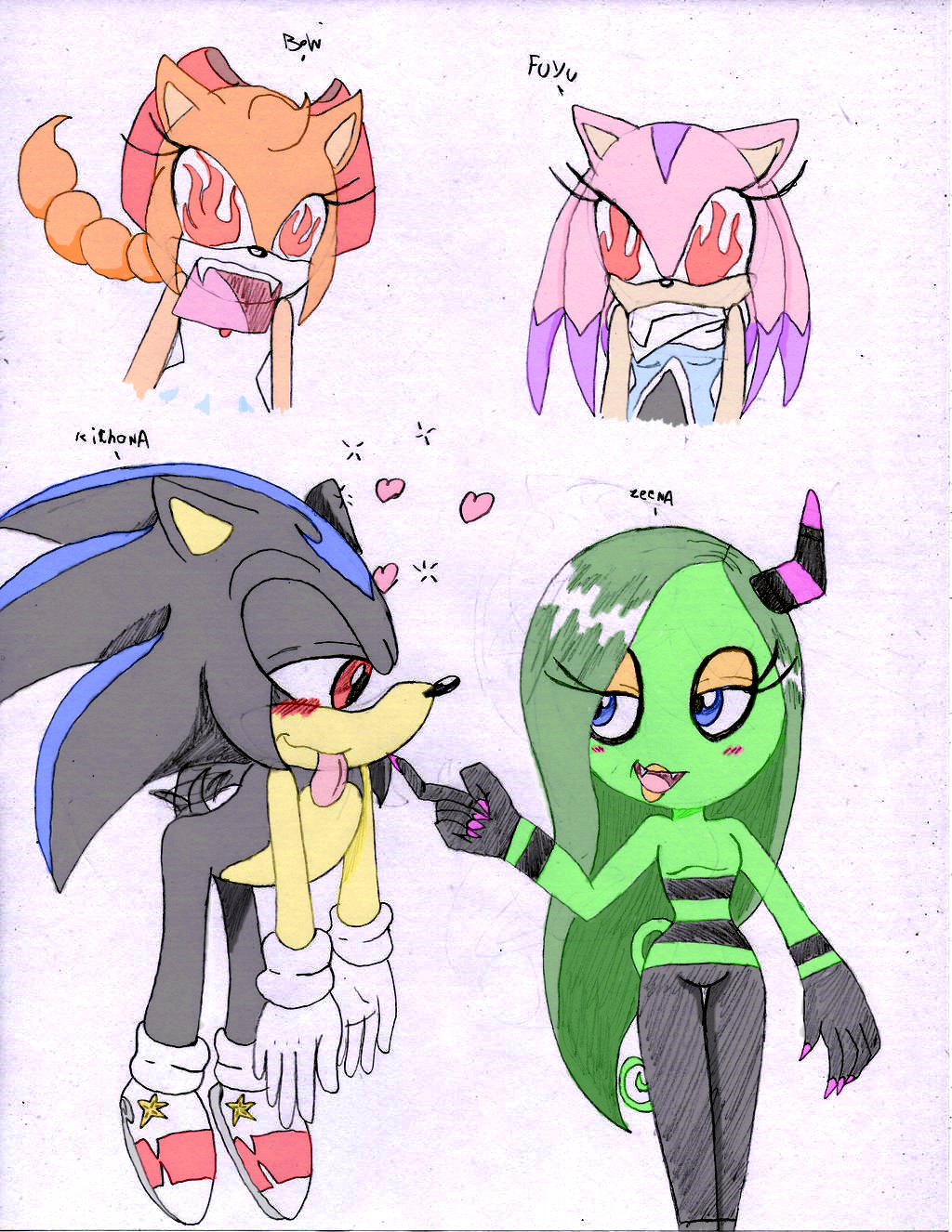 Kichona meet's Zeena again :colored: