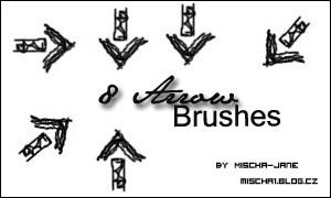 Arrow brushes by Mischa-Jane on DeviantArt