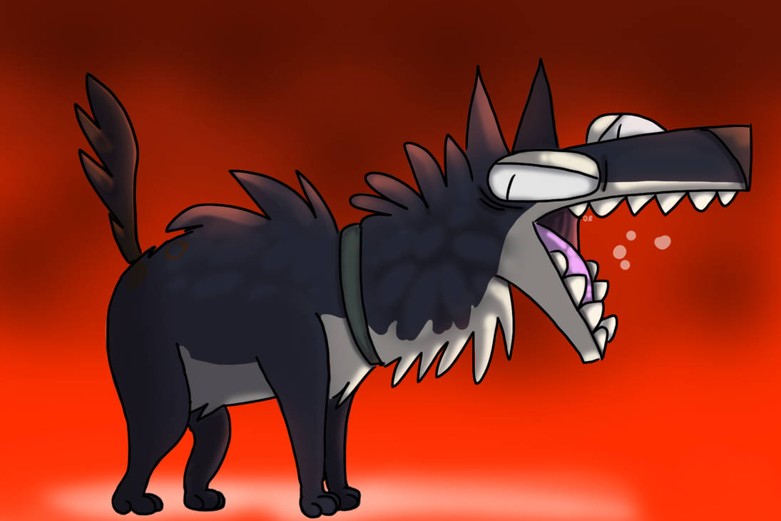 Angry Dog by olivebirdie on DeviantArt