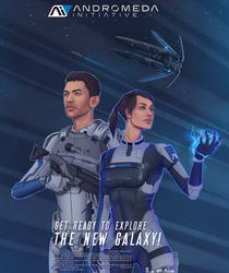 Mass Effect Andromeda poster GIF