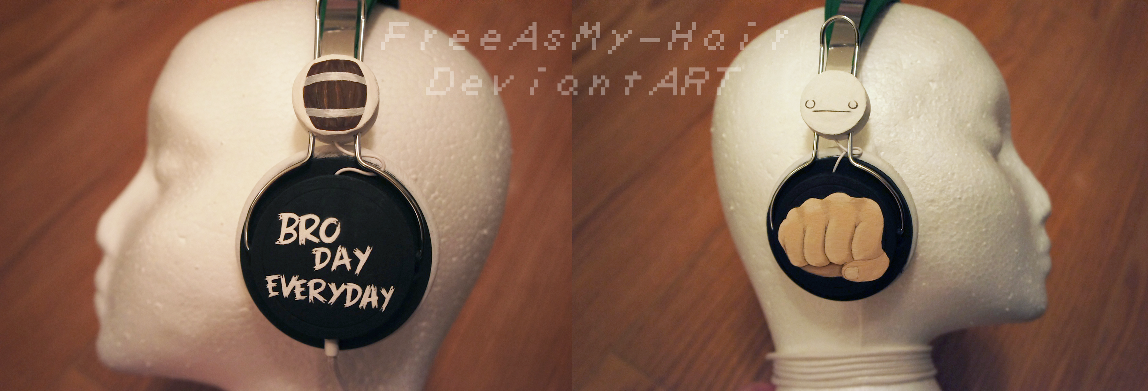 Pewdiepie Headphones by FreeAsMy Hair on DeviantArt