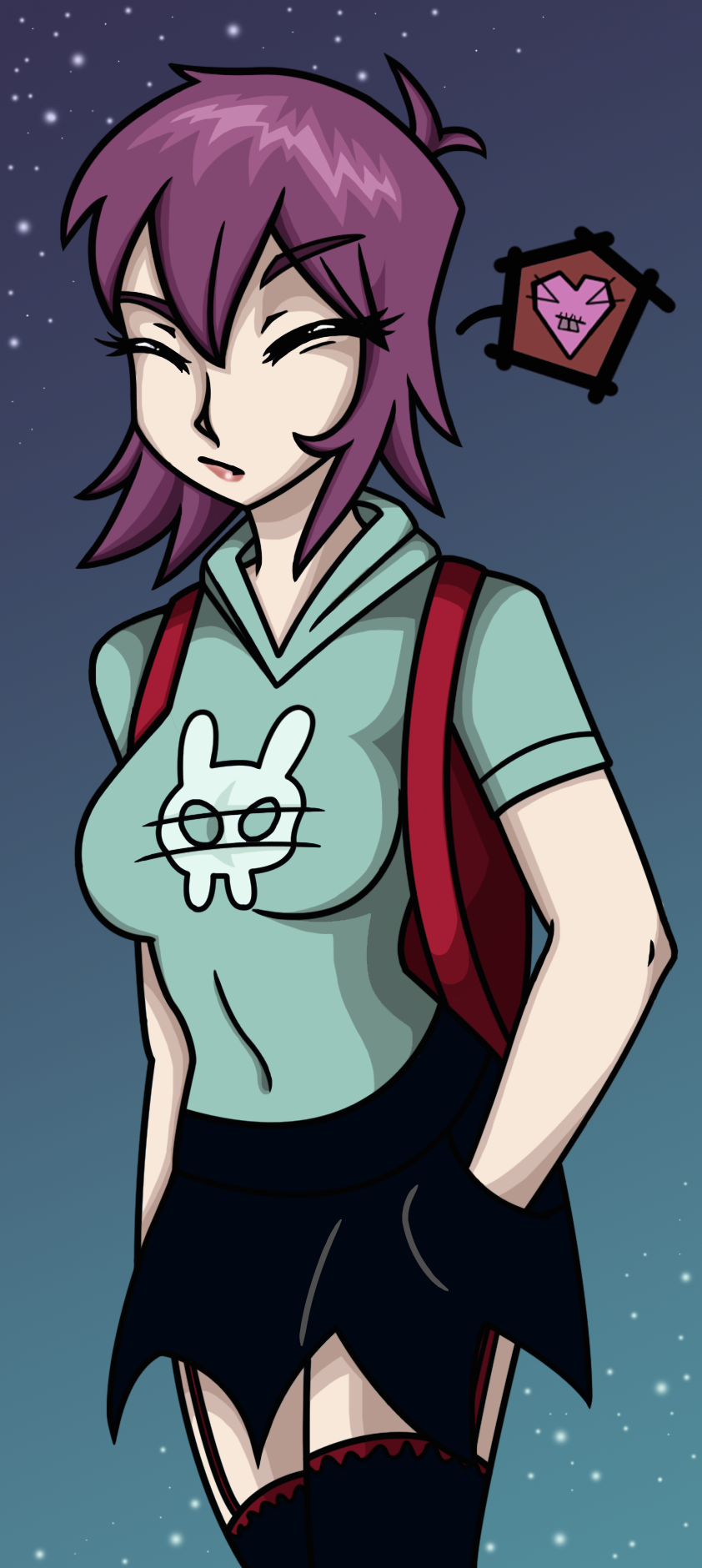 What are you looking at? by Megatoon27 on DeviantArt