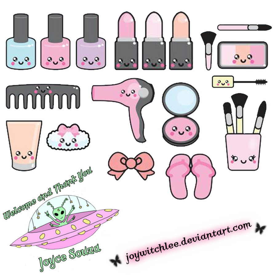 Png Kawaii Make Up Pack By Joywitchlee On Deviantart