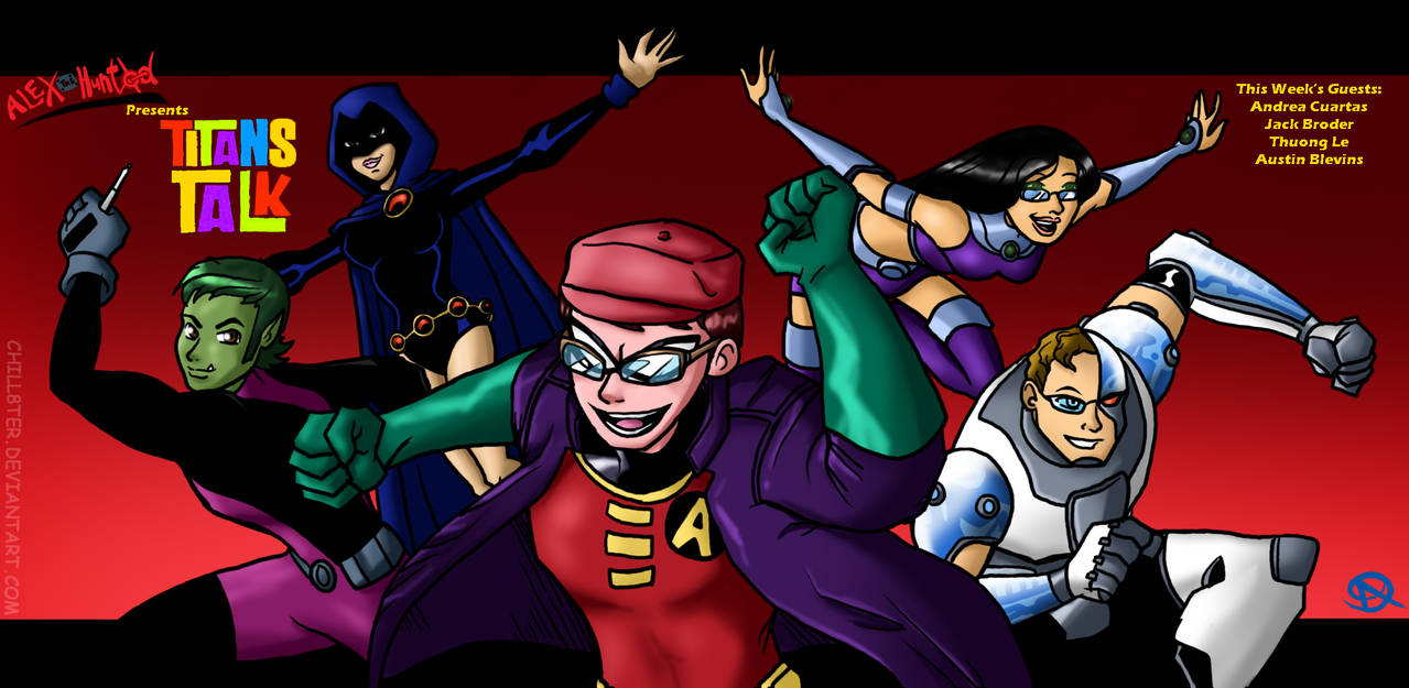 Titans Talk by Chillguydraws on DeviantArt