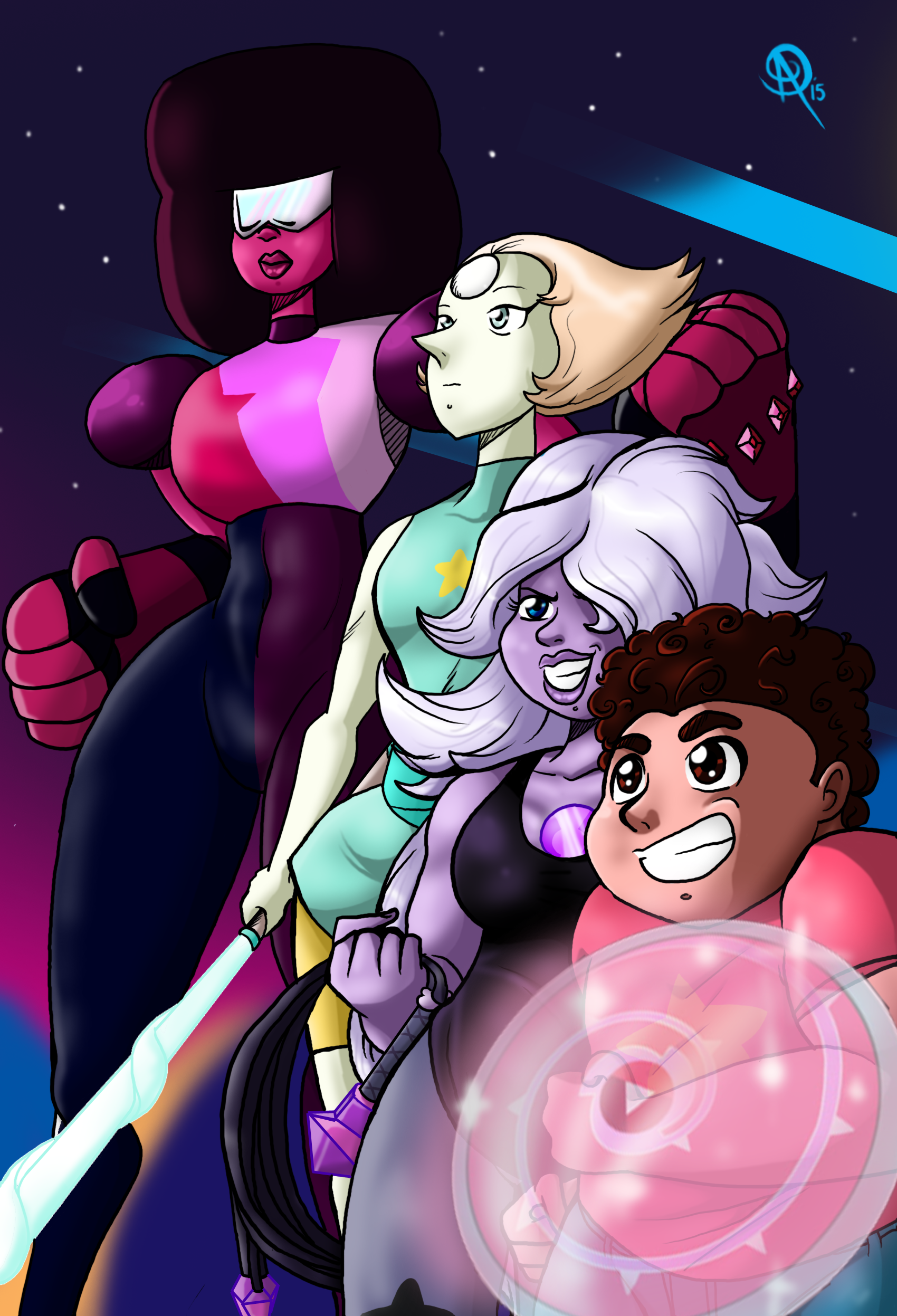 We Are The Crystal Gems by Chillguydraws on DeviantArt