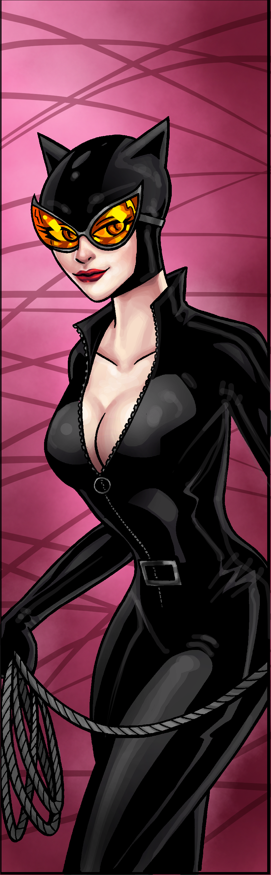 Catwoman Panel Art