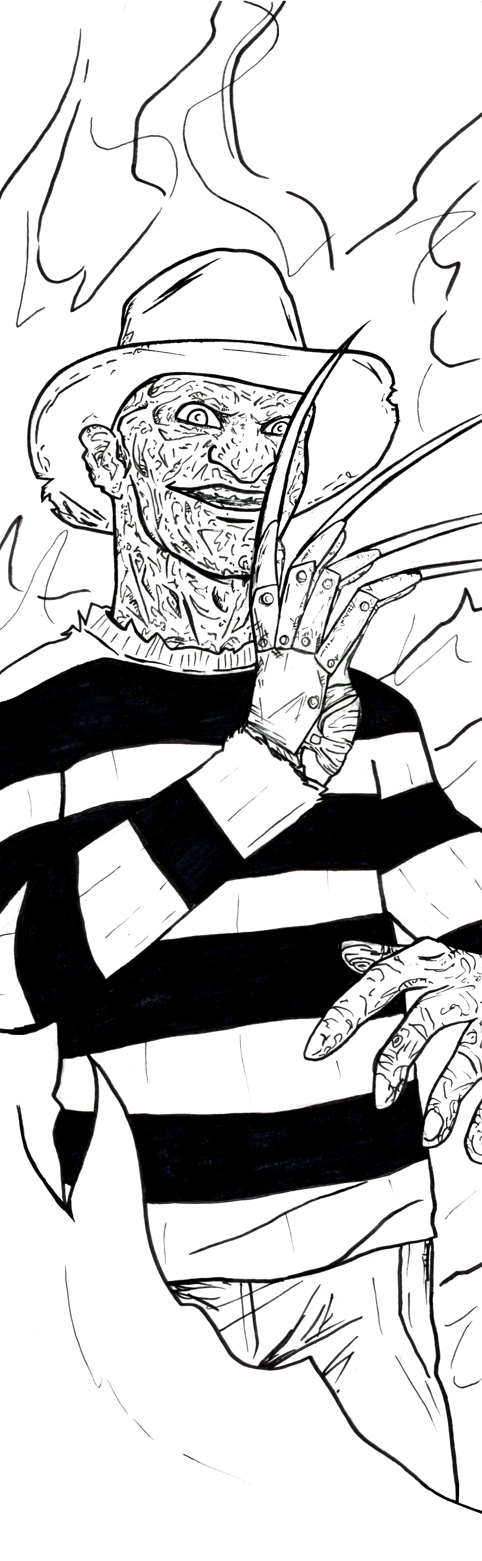 Freddy Krueger Art Inks