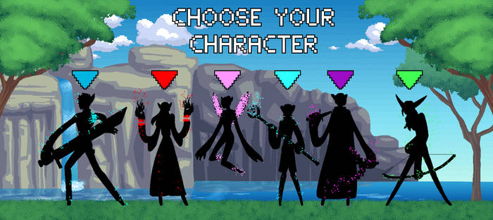 Adventure Game Character Select