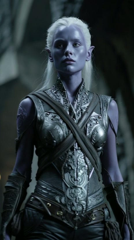 Drow Elf by SaxonRainneAI on DeviantArt