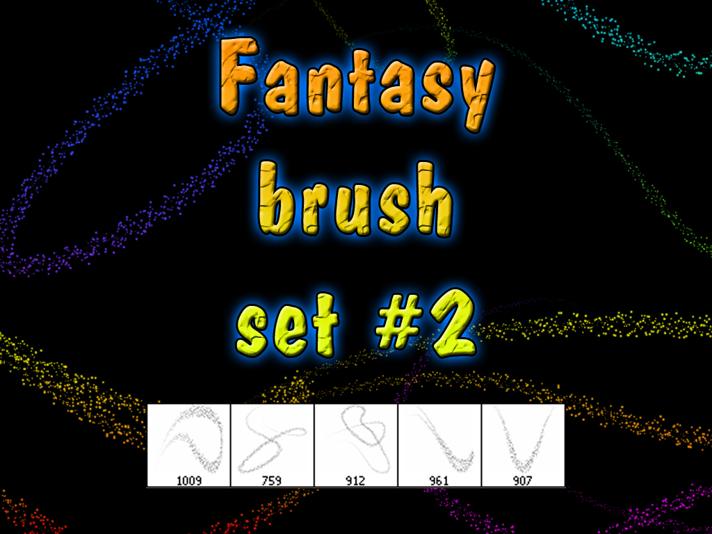 Fantasy brush set #2 by MrDjDVD on DeviantArt