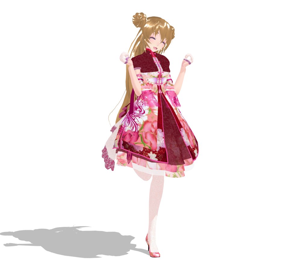 MY FIRST MMD MODEL!!