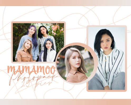 MAMAMOO reality in BLACK promotion Photopack