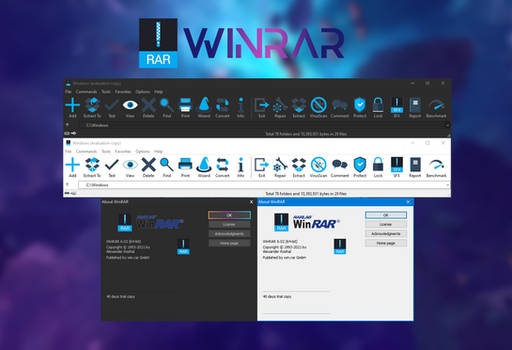 WinRAR Flat Theme