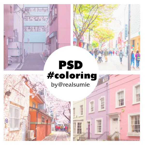 [SHARE] PSD Coloring by realsumie@DA