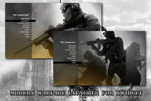 Modern Warfare Launcher for XWidget