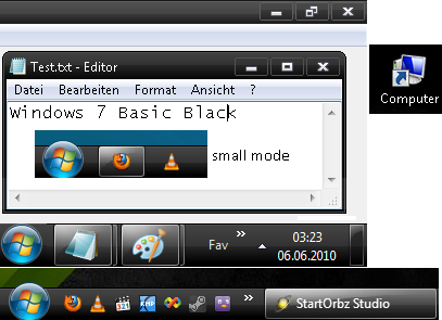 Windows 7 Basic Black