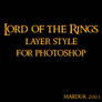 Lord of the Rings Layer Style