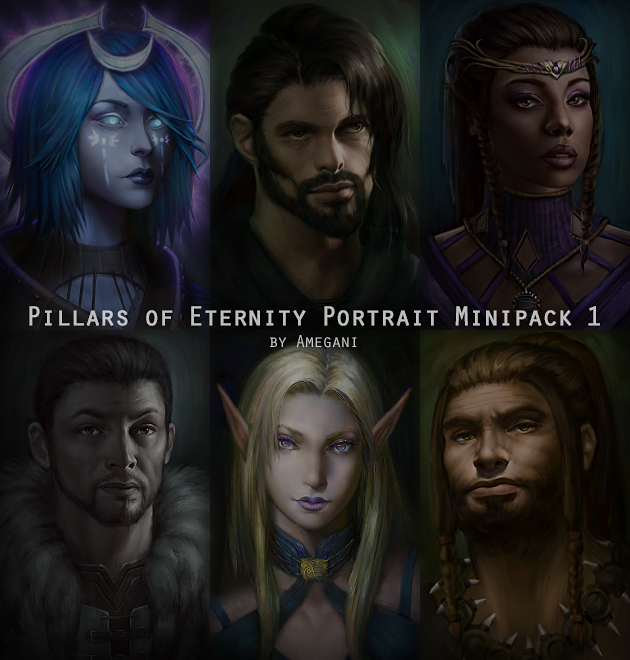 Pillars of Eternity Portrait Minipack #1