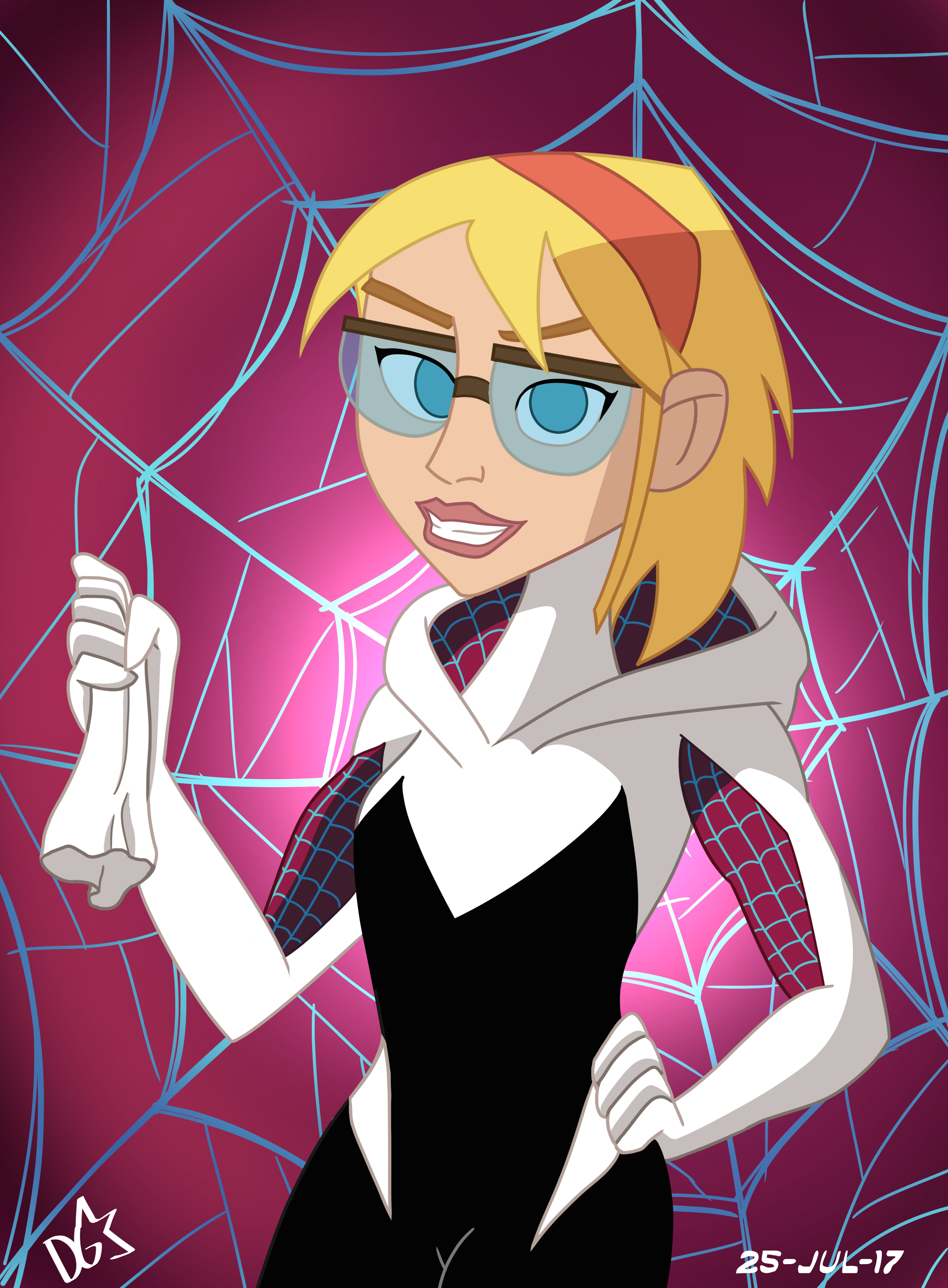 The Spectacular Spider-Gwen by dgaskins on DeviantArt
