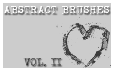 Abstract Brushes set. 2