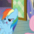 Rainbow Dash (lets the work together) plz
