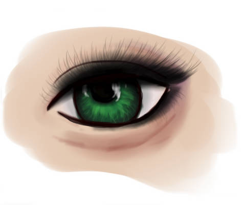 Green eye