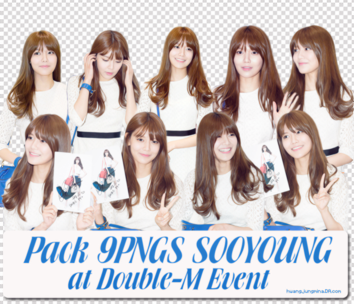 Pack 9PNGs SooYoung at Double-M Event