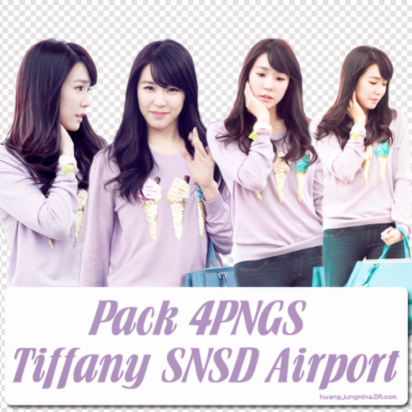 Pack 4PNGS Tiffany SNSD Airport