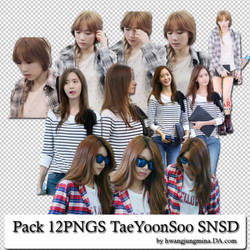 Pack 12PNGS TaeYoonSoo SNSD by hwangjungmina