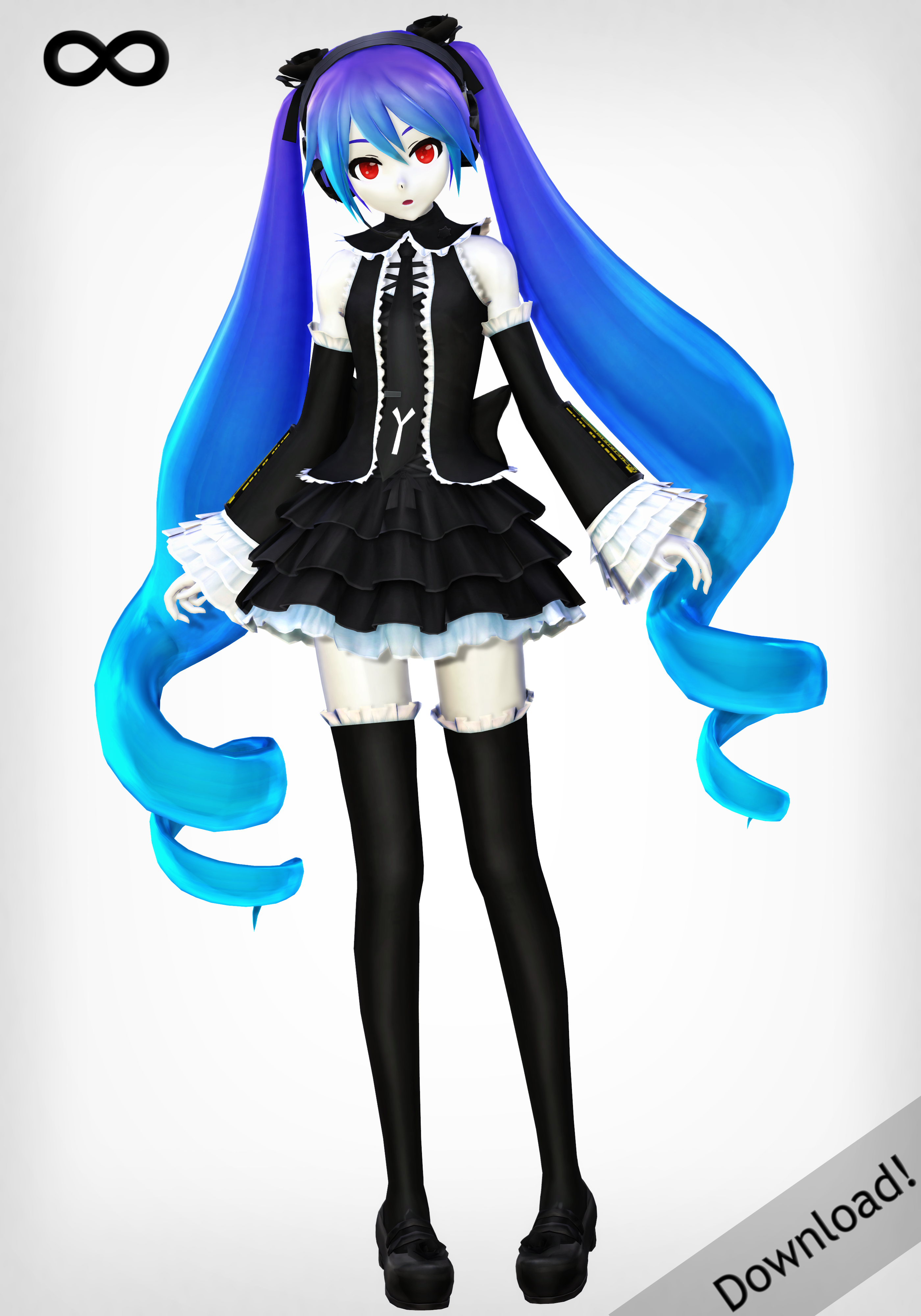 Infinity Hatsune Miku - Koron Style - Download By XDreamShardsx On.