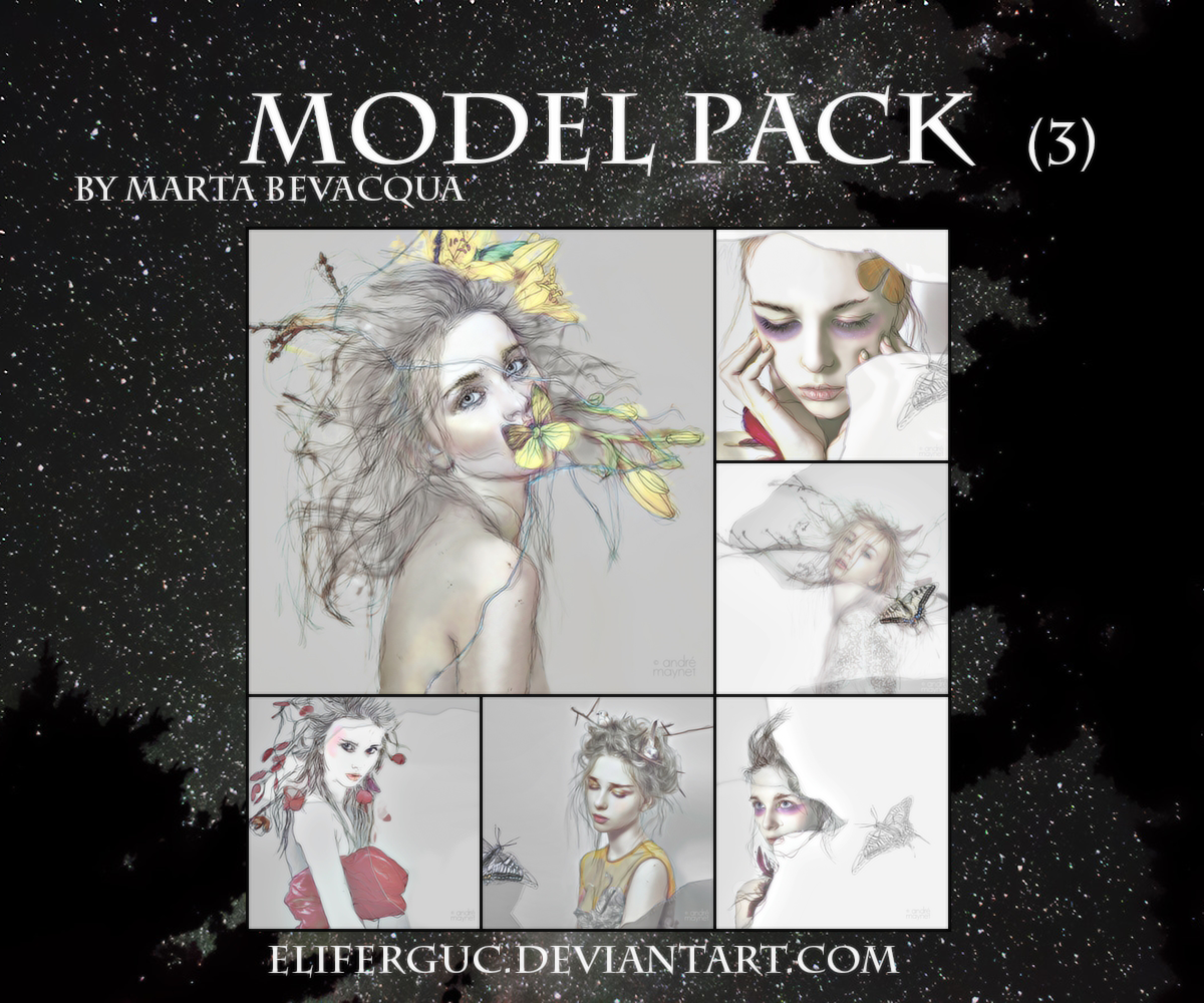 Model Pack (3) by Eliferguc on DeviantArt