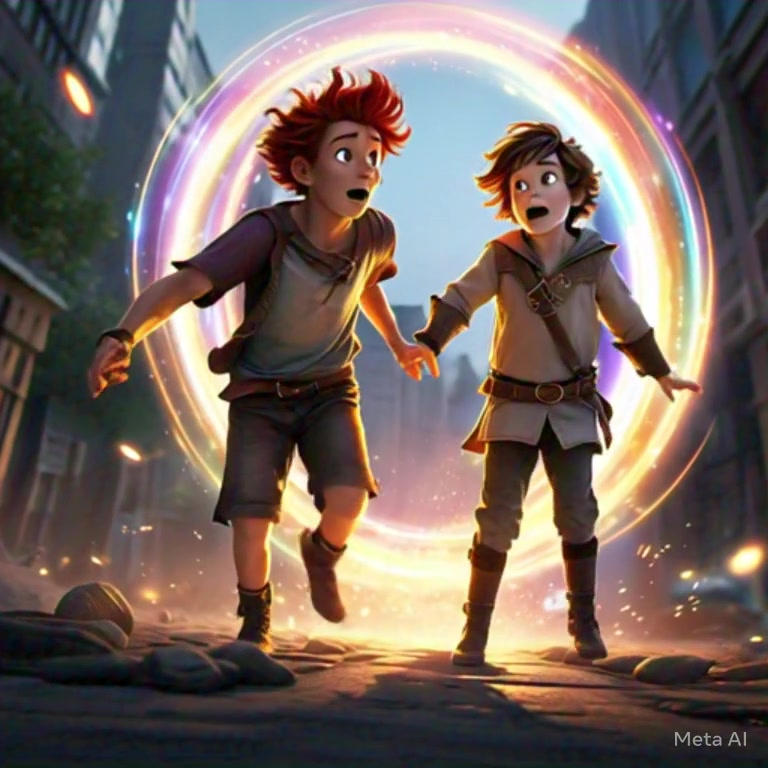 Toby And Plink's Jump Through The Portal (6) by Toby1000000 on DeviantArt