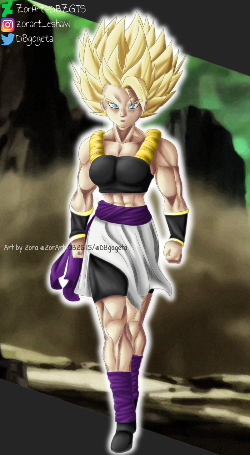 FanFusion Caulifla x Kale Caulale by ZorArtDBZGTS on DeviantArt