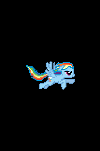 Rainbow Dash iOS Boot Logo