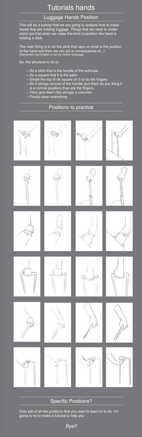Luggage Hands Position