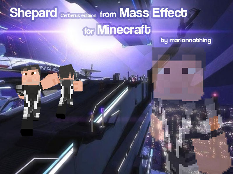 Shepard Cerberus edition by marionnothing on DeviantArt