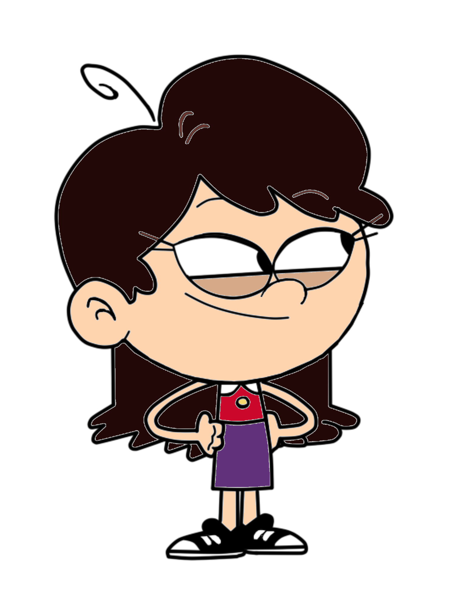 [Color] Adelaide Chang with hair down by Frylock921 on DeviantArt