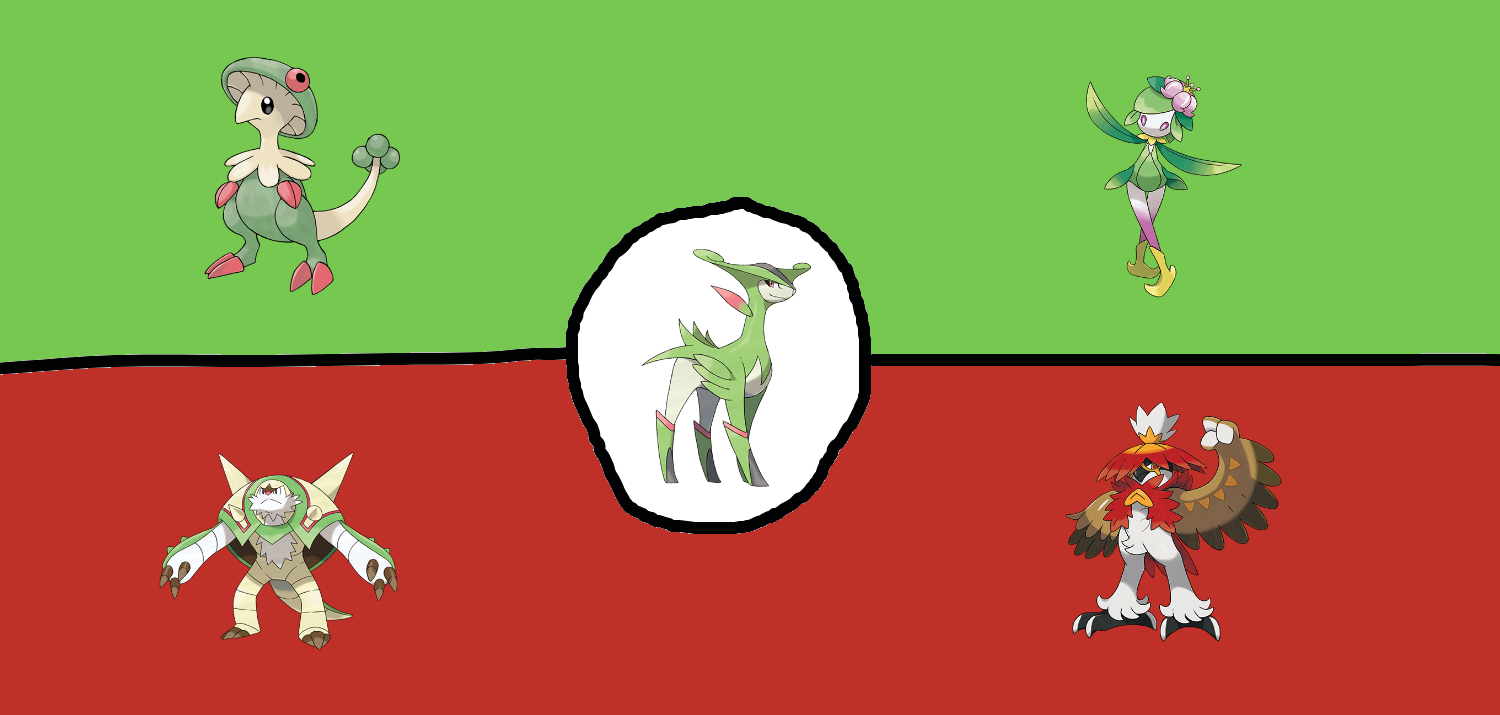 pokemon tipo planta by Conejita123 on DeviantArt