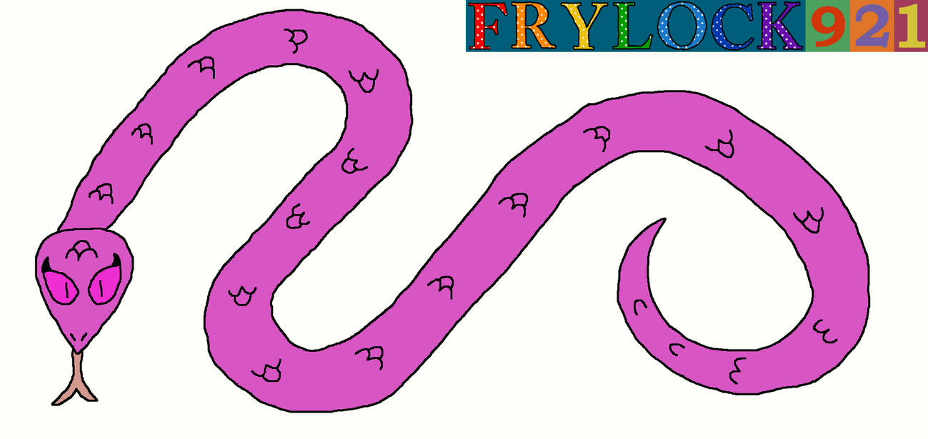 Pink Animation Snake Pink Snake by Frylock921 on DeviantArt